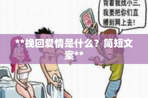 **挽回爱情是什么？简短文案**