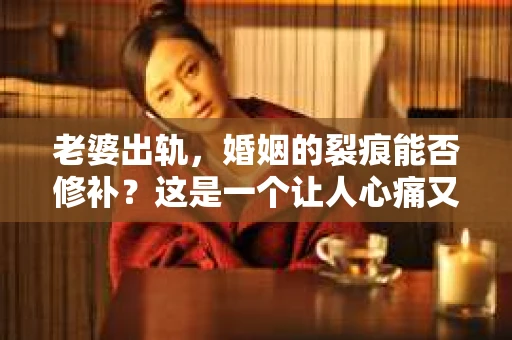 老婆出轨，婚姻的裂痕能否修补？这是一个让人心痛又充满疑惑的问题。在小说的世界里，这样的故事屡见不鲜，但现实中的我们，又该如何面对这样的困境呢？今天，就让我们一起来探讨一下，老婆出轨，婚姻能否挽回来。