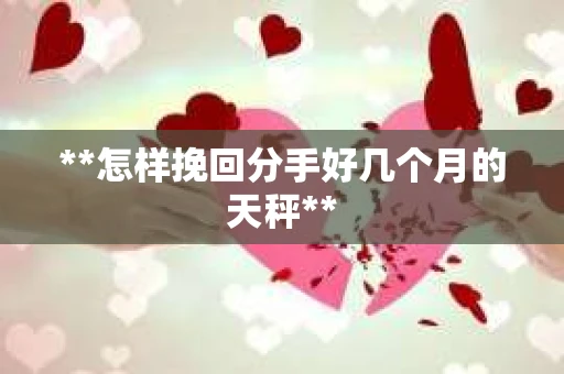 **怎样挽回分手好几个月的天秤**