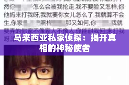 马来西亚私家侦探：揭开真相的神秘使者
