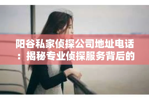 阳谷私家侦探公司地址电话：揭秘专业侦探服务背后的故事