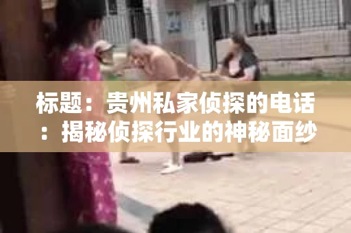 标题：贵州私家侦探的电话：揭秘侦探行业的神秘面纱