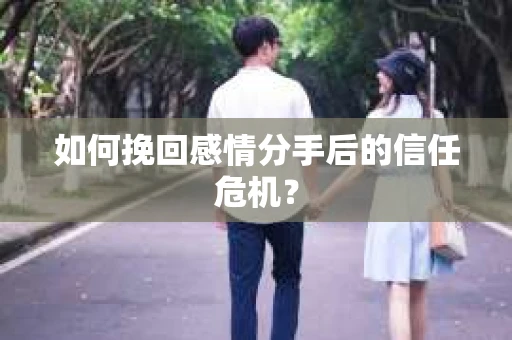 如何挽回感情分手后的信任危机？