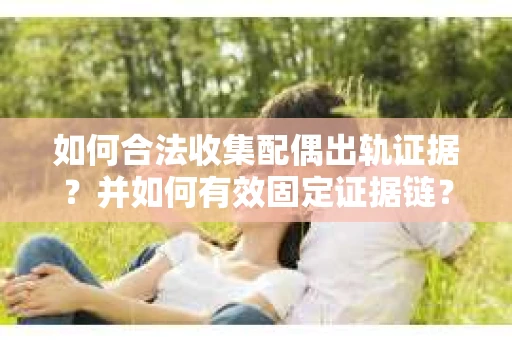 如何合法收集配偶出轨证据？并如何有效固定证据链？