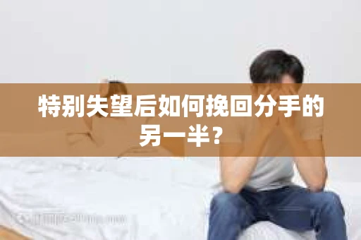 特别失望后如何挽回分手的另一半？