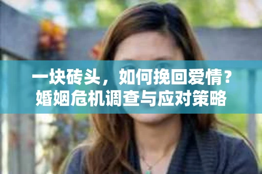 一块砖头，如何挽回爱情？婚姻危机调查与应对策略