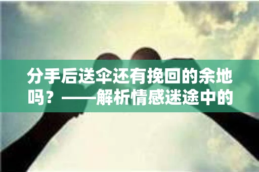 分手后送伞还有挽回的余地吗?——解析情感迷途中的决策 分手后送伞还有挽回的余地吗?——解析情感迷途中的决策