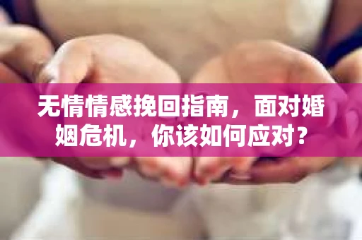 无情情感挽回指南，面对婚姻危机，你该如何应对？