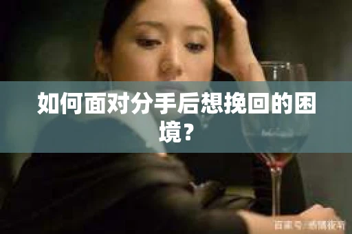 如何面对分手后想挽回的困境？